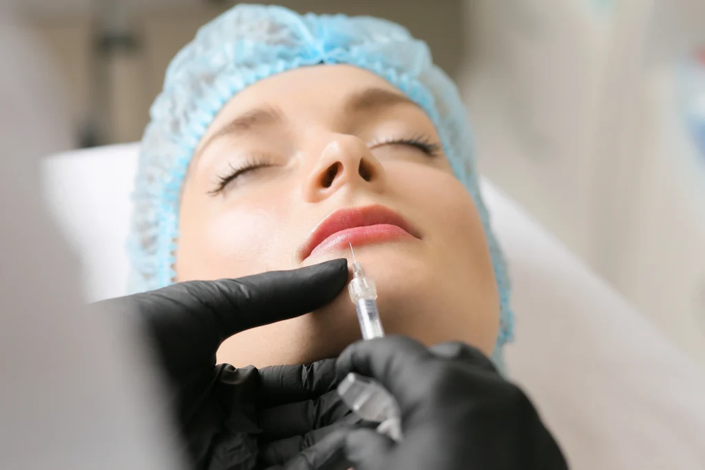 Lip filler treatment in Abu Dhabi